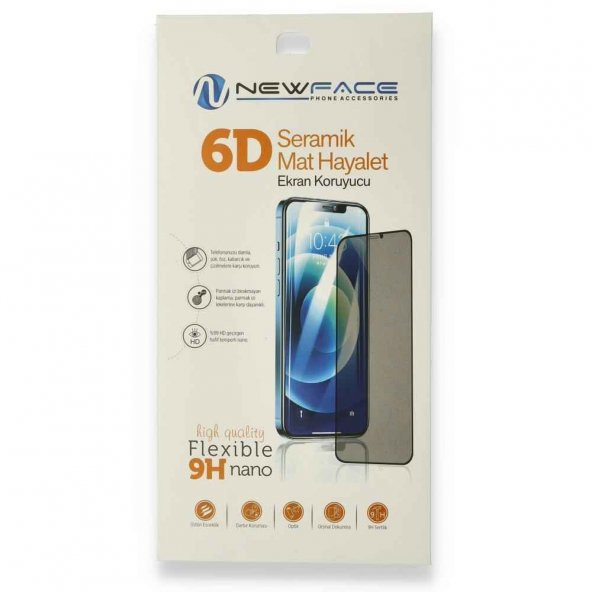 Xiaomi Redmi Note 11 Pro 6D Mat Seramik Hayalet Nano Ekran Koruyucu