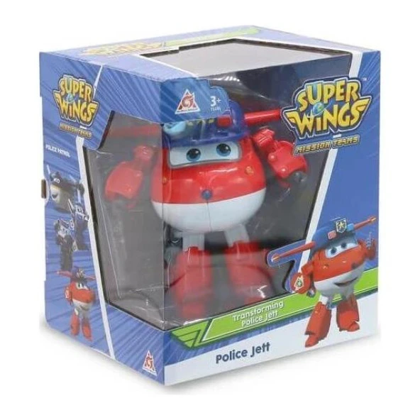 Harika Kanatlar Dönüşen Figür Polis Jett