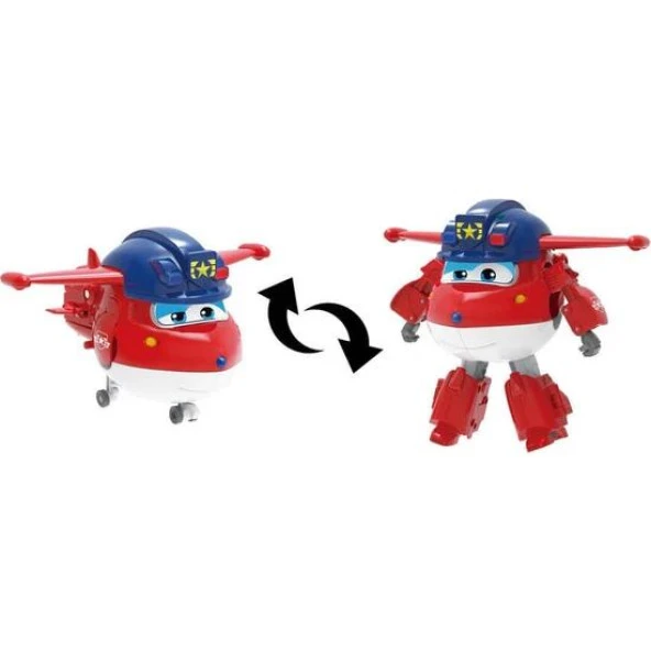 Harika Kanatlar Dönüşen Figür Polis Jett - 4