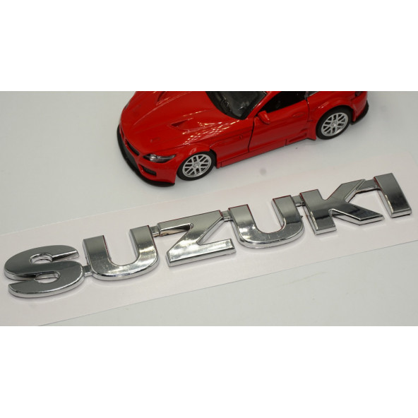 Suzuki Bagaj 3M 3D Krom ABS Yazı Logo Amblem - 3