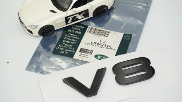 DK Tuning Land Rover Defender V8 Siyah Bagaj Çamurluk Yazı Logo Arma - 6