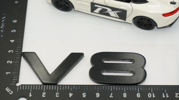 DK Tuning Land Rover Defender V8 Siyah Bagaj Çamurluk Yazı Logo Arma - 2