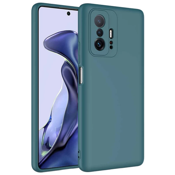 Xiaomi Mi 11T Pro 5G Kılıf Mara Lansman İç Yüzeyi Kadife Kılıf - Resim 8