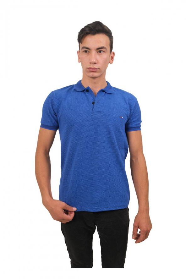 Erkek Polo Yaka Tomi Koyu Mavi Tişört