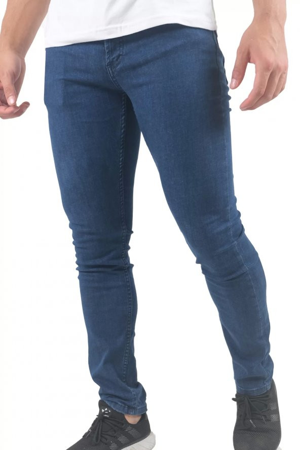 Erkek Mavi Kot Pantolon 4