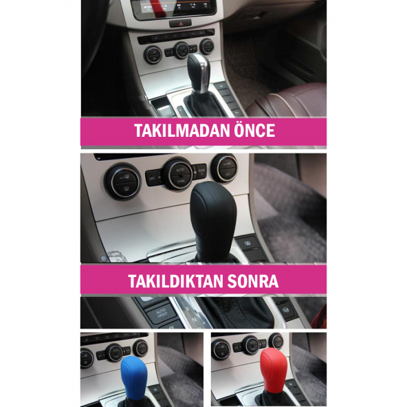 Dsg Vites Topuzu Kılıfı - Volkswagen Skoda Golf Passat Octavia Superb Leon Dsg Vites Topuzu Kılıfı Gri - 3