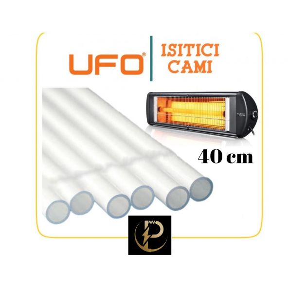 40 Cm Infrared Ufo Isıtıcı 23mm Elektrikli Soba Camı
