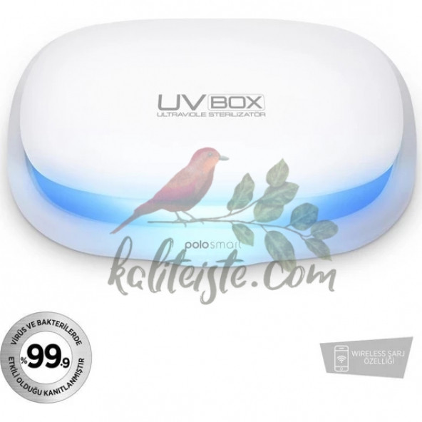 Polosmart Sterilo UV Sterilizasyon Kutusu Wireless Şarj Özelliği - 4