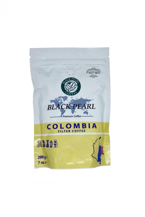 Black Pearl - Colombia Filtre Kahve 200 Gr