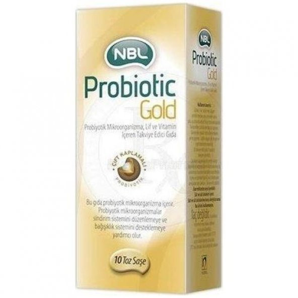 NBL Probiotic Gold Çift Kaplamalı 10 Saşe