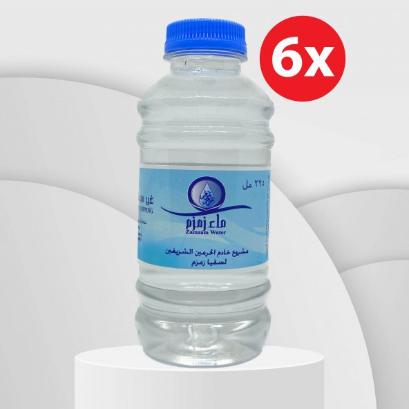 Orjinal Zemzem 250 Ml X6 Adet