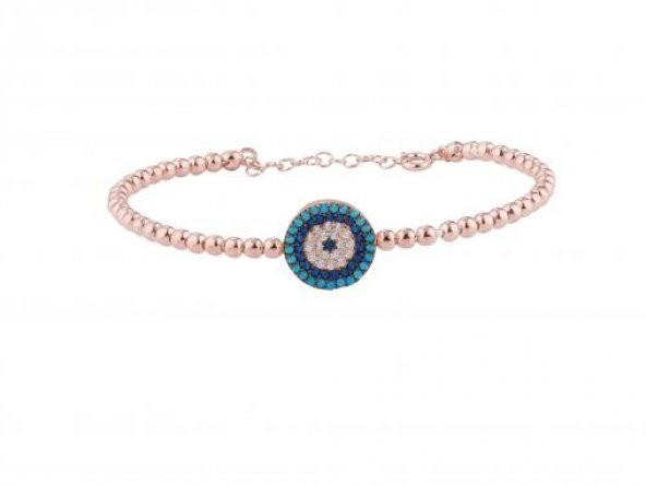 SilverPoint Nazar Boncuklu Top Bilezik ürün görseli