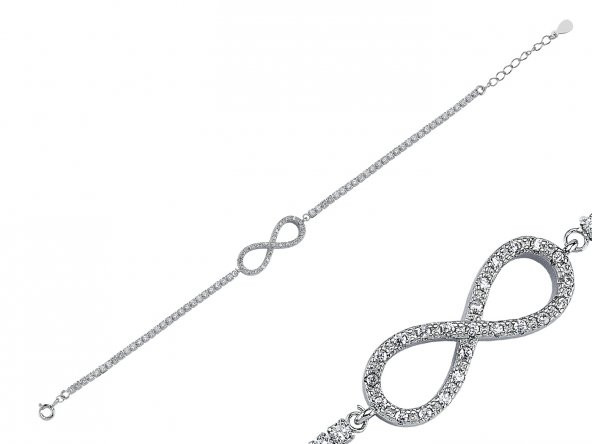 SilverPoint Sonsuzluk Su Yolu Bileklik ürün görseli