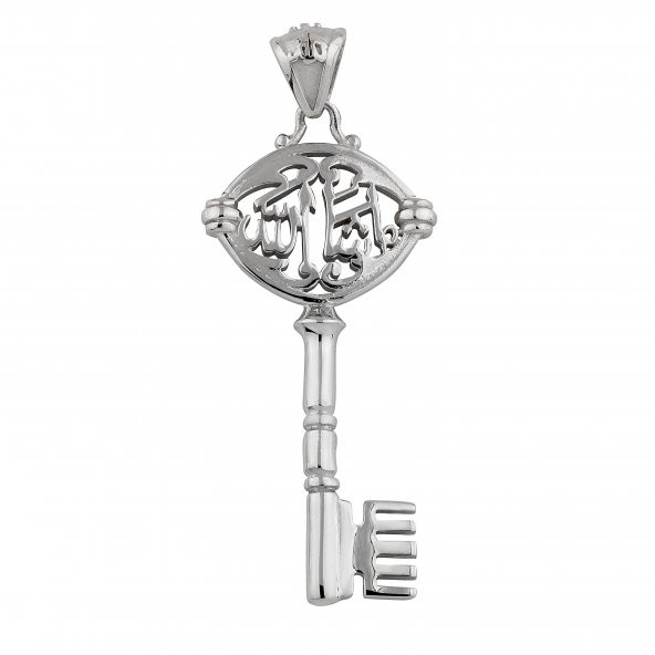 SilverPoint Maşallah Anahtar Kolye Ucu ürün görseli