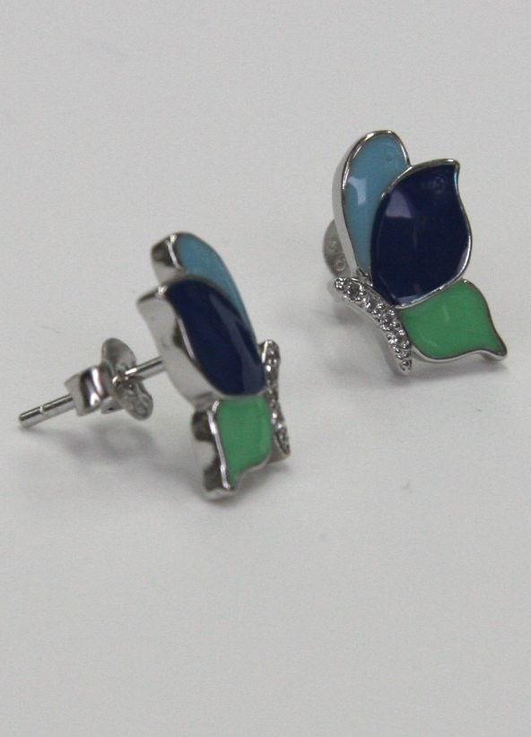 SilverPoint Kelebek Küpe - 2