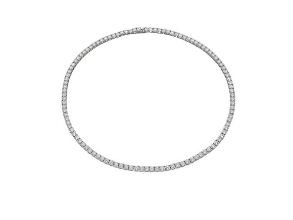 SilverPoint 3 mm Yuvarlak Taş Suyolu Kolye - 1