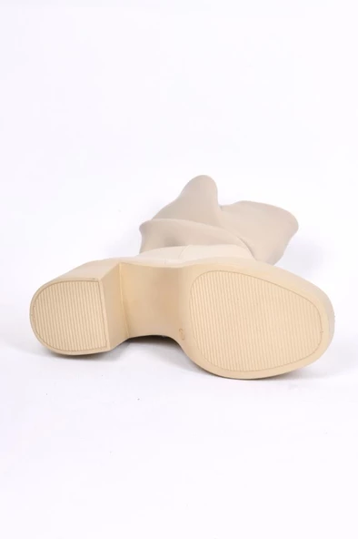 Papuçcity Sprs 02384 8 Cm Topuklu Kadın Günlük Bot - 5