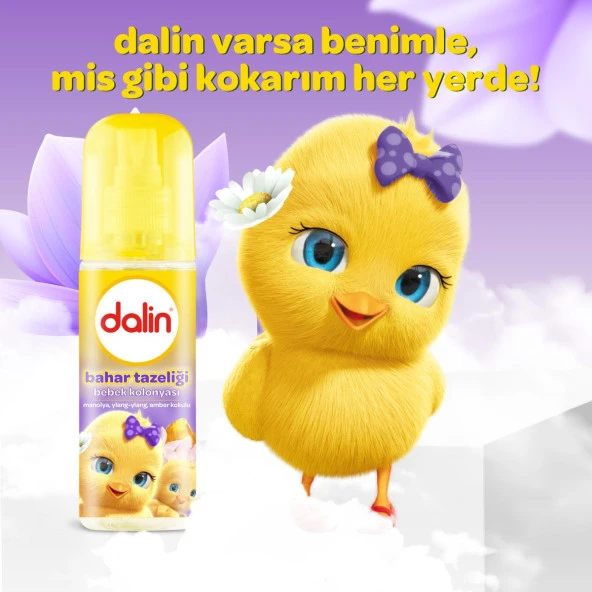 Dalin Bebek Kolonyası 150 Ml ( Bahar Tazeliği )