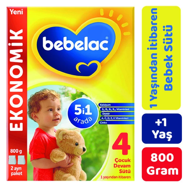 Bebelac 4 Devam Sütü 800 gr ürün görseli