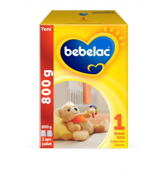 Bebelac 1 Bebek Sütü 800 gr 2'li Paket - Resim 2