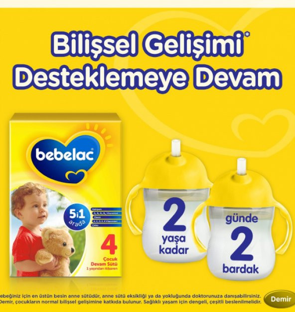Bebelac 4 Devam Sütü 400 gr 2'li Paket - 3