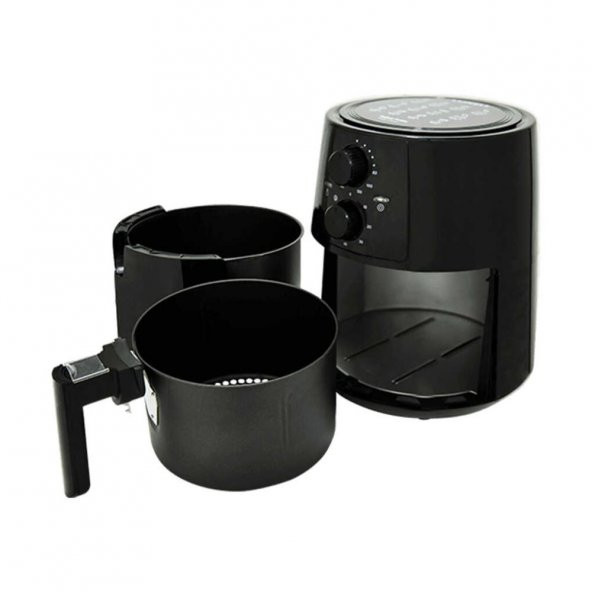 Luxell Airfryer Siyah 5,5 Litre Yağsız Fritöz LX-FC5130 - 4