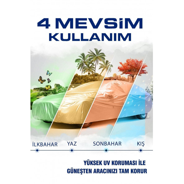 Araca Özel Oto Araç Brandası Oto Branda Su Geçirmez - 3