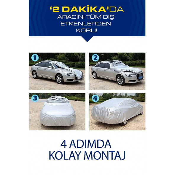 Araca Özel Oto Araç Brandası Oto Branda Su Geçirmez - 6