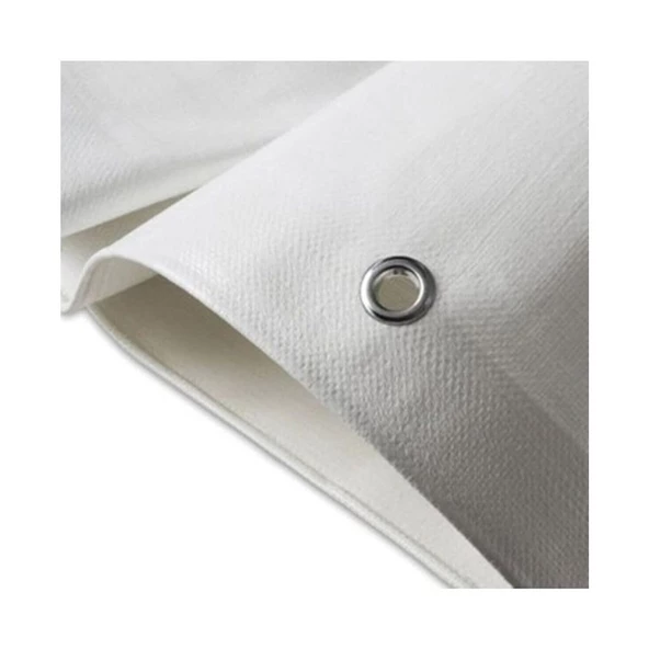 5x8 Ebatlı Beyaz Branda - 2