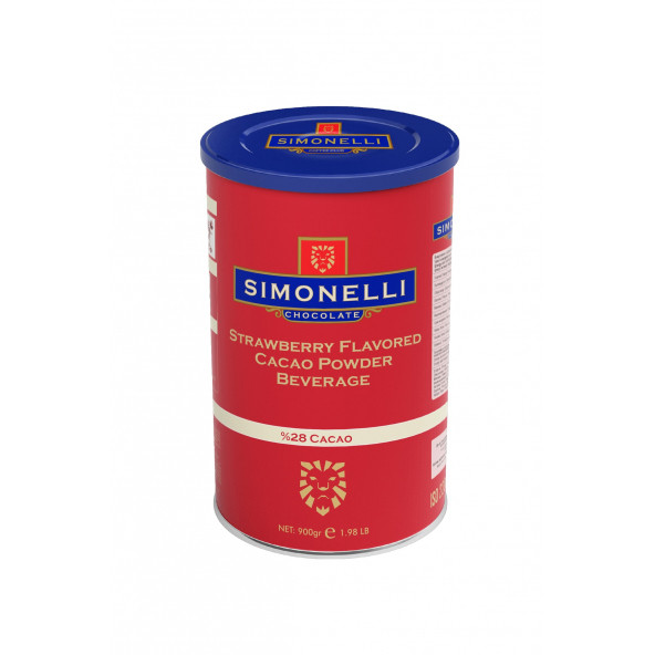 Simonelli Sıcak Çikolata| Çilek|900 gr |