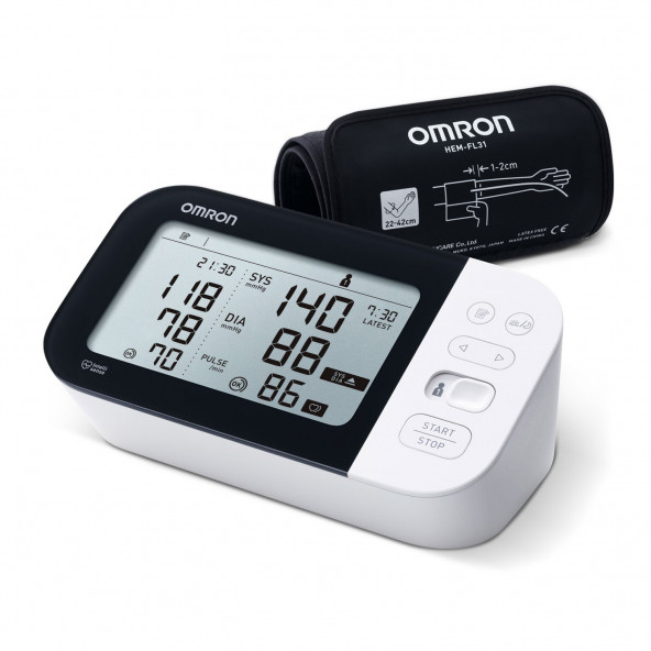 Omron M7 Intelli IT HEM-7361T-EBK Üst Koldan Ölçer Tansiyon Aleti