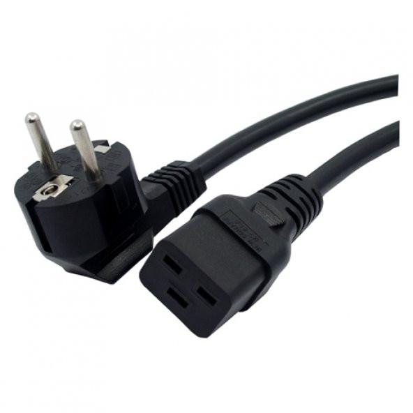 C19 UPS Power Kablosu 3x1.5 mm - 2 Metre