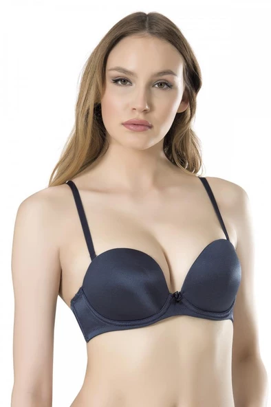 Fabony Bayan Basic Duble Dolgulu Destekli Straplez Sütyen 3040 - 4