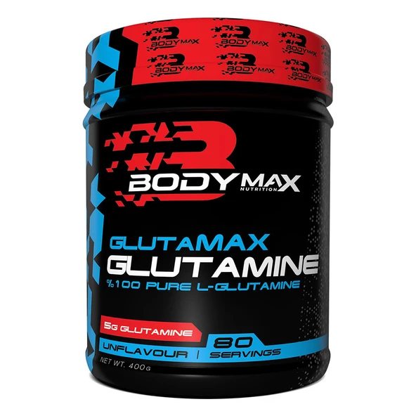 Bodymax Glutamax Glutamine Powder 400 Gr 80 Servis Saf Aromasız Glutamin