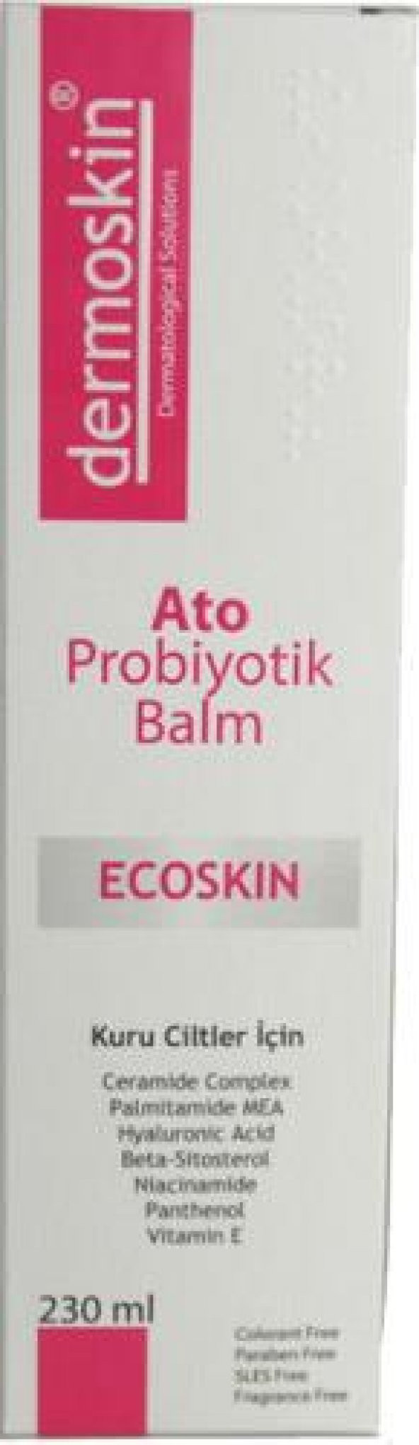 Dermoskin Ato Probiyotik Balm Kuru Ciltler için 230 ml