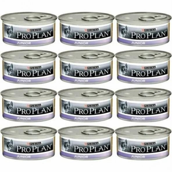 Pro Plan Tavuklu Yavru Kedi Yaş Maması 85 Gr 12 Li - 4