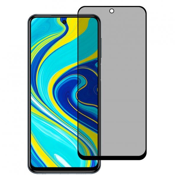 Xiaomi Redmi Note 9s Yandan Görünmeyen 5D Hayalet Cam Ekran Koruyucu