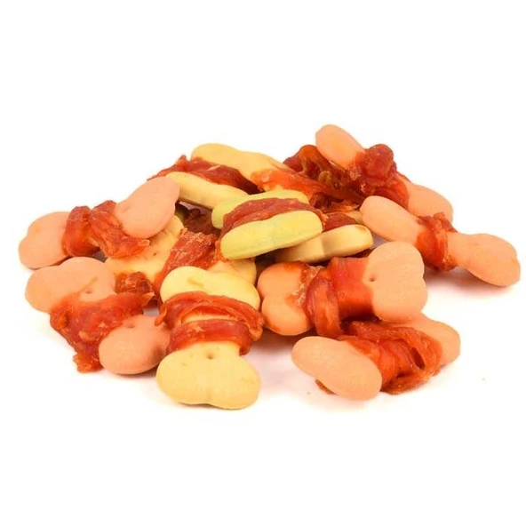 Wanpy Bisküvi Üzeri Tavuk Sargılı 100gr BA-04H Köpek Ödül - Resim 2