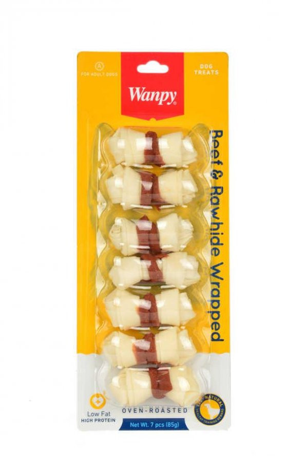 Wanpy Biftek Sargılı 85 gr MD-01H Köpek Ödülü