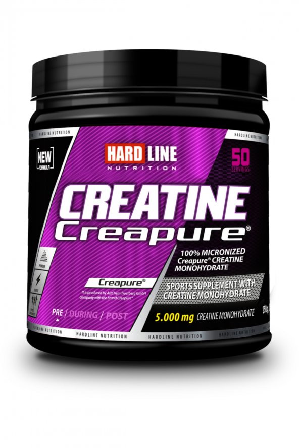 Hardline Creatine Creapure 250 gr Kreatin