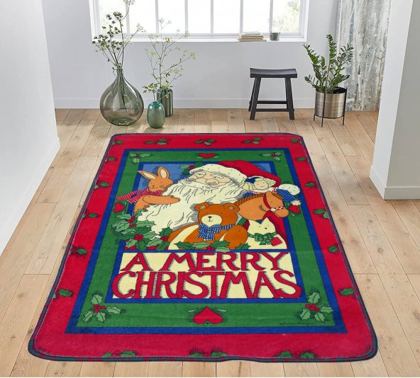 Myfloor Merry Christmas Temalı Halı 80 x 120 cm - 2