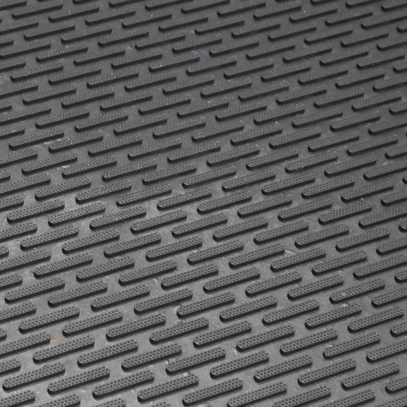 Toz ve Çamur Sıyırıcı Kauçuk Kapı Önü Paspası - 3