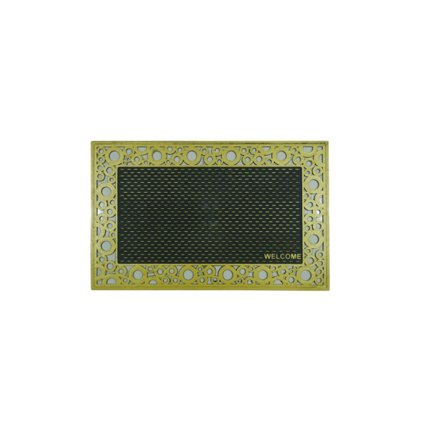 Welcome Yazılı Desenli Kauçuk Kapı Önü Paspası - Resim 2