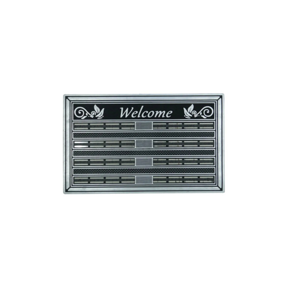 Welcome Yazılı Kauçuk Kapı Önü Paspası - Resim 3
