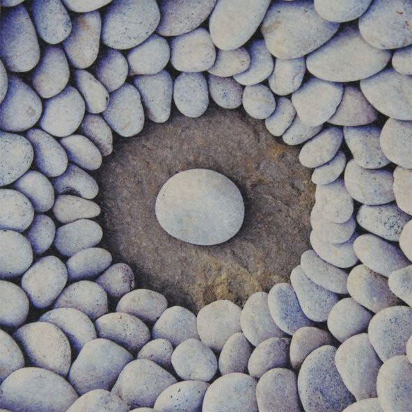 Taşlar Desenli Çift Taraflı Kauçuk Kapı Önü Paspası - Resim 2