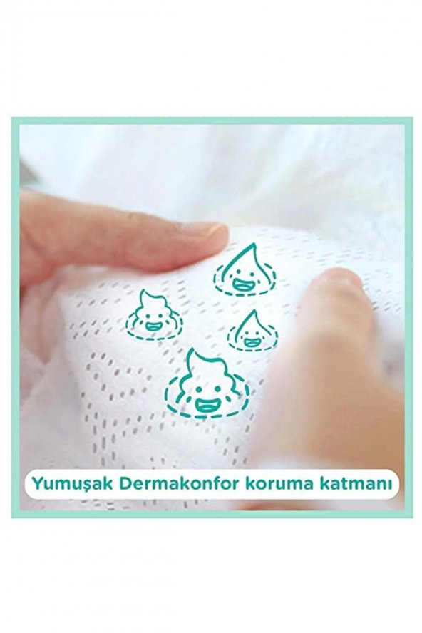 Prima  Bebek Bezi Premium Care 1 Beden Yenidoğan, 2 Aylık Fırsat Paketi, 210 Adet - 3