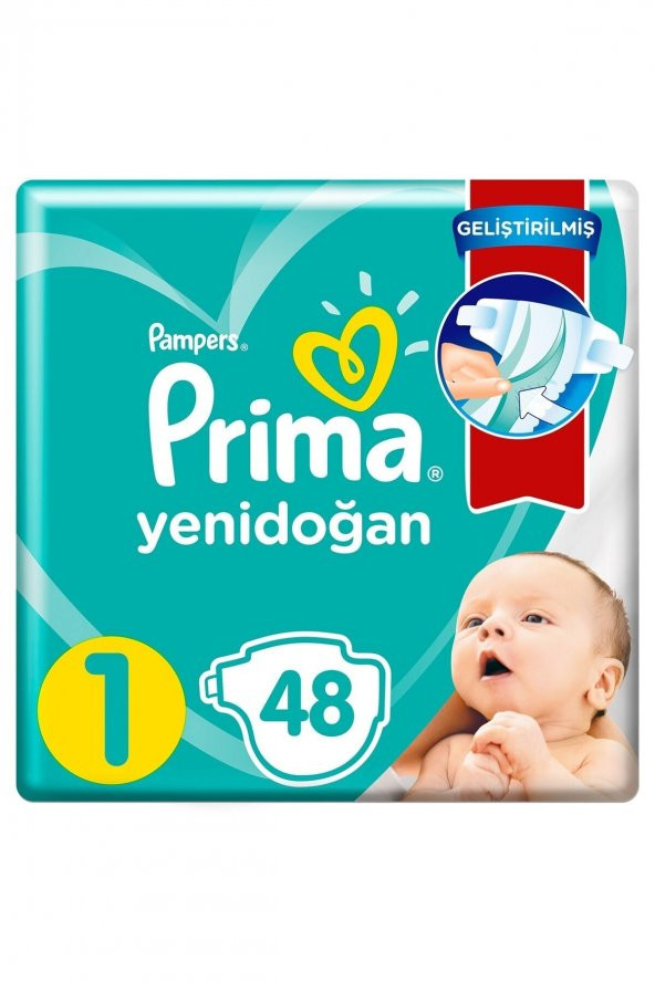 Prima Aktif Bebek Bebek 1 Beden 144 Adet (3x48 Li) Standard Paket - 2