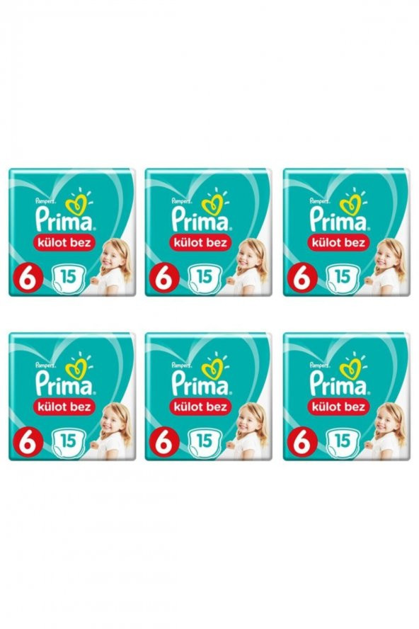 Prima  Külot Bez 6 Beden 15li X 6 Adet - 2