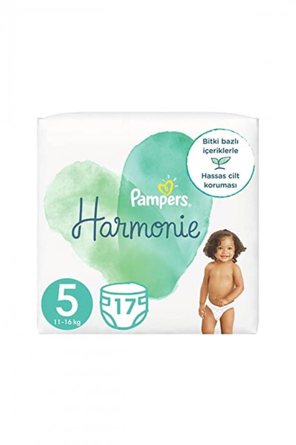 PRIMAN  Prima Pampers Harmonie Bebek Bezi 5 Beden 17 Adet - 1