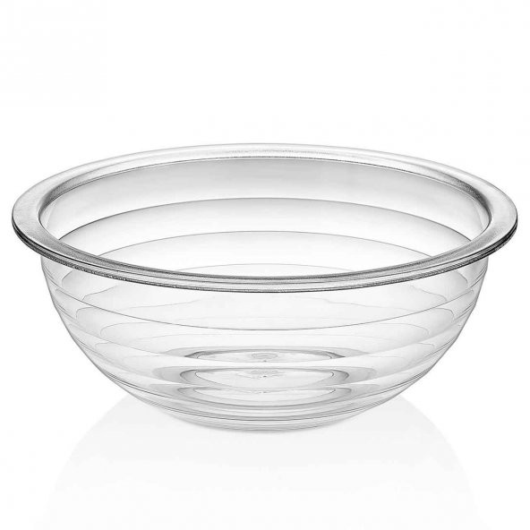 2,5 Lt Şeffaf Akrilik Servis Kasesi ve Karıştırma Kabı